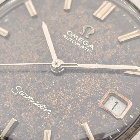 1968年 オメガ シーマスター トロピカルダイヤル Ref166.003  紳士用 自動巻き腕時計 Cal565 動作良好